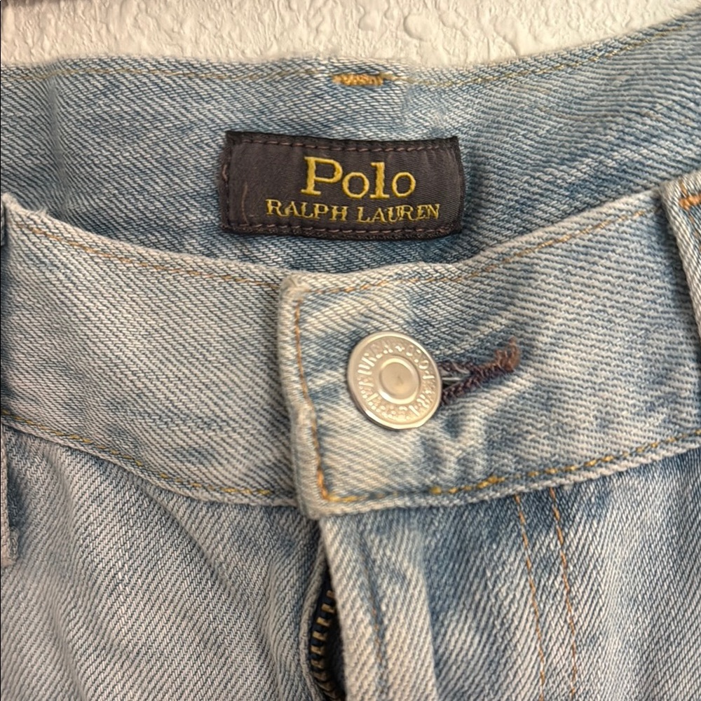 Polo Ralph Lauren Avery Boyfriend Light Blue Jeans - Picture 2 of 5